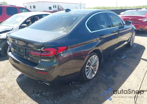 2021 BMW 530I xDrive z USA, uszkodzony, nr VIN WBA13BJ0XMWX00677